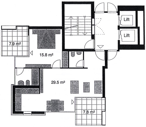 Grundriss Ferienwohnung Locarno